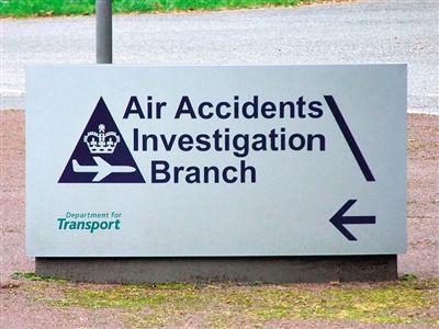 本次调查结果重要出处之一英国航空事故调查局。